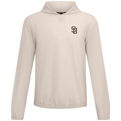 San Diego Padres Levelwear Action Insignia 2.0 Pullover Hoodie - Khaki