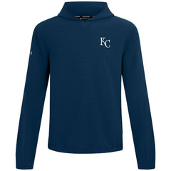 Kansas City Royals Levelwear Action Insignia 2.0 Pullover Hoodie - Navy