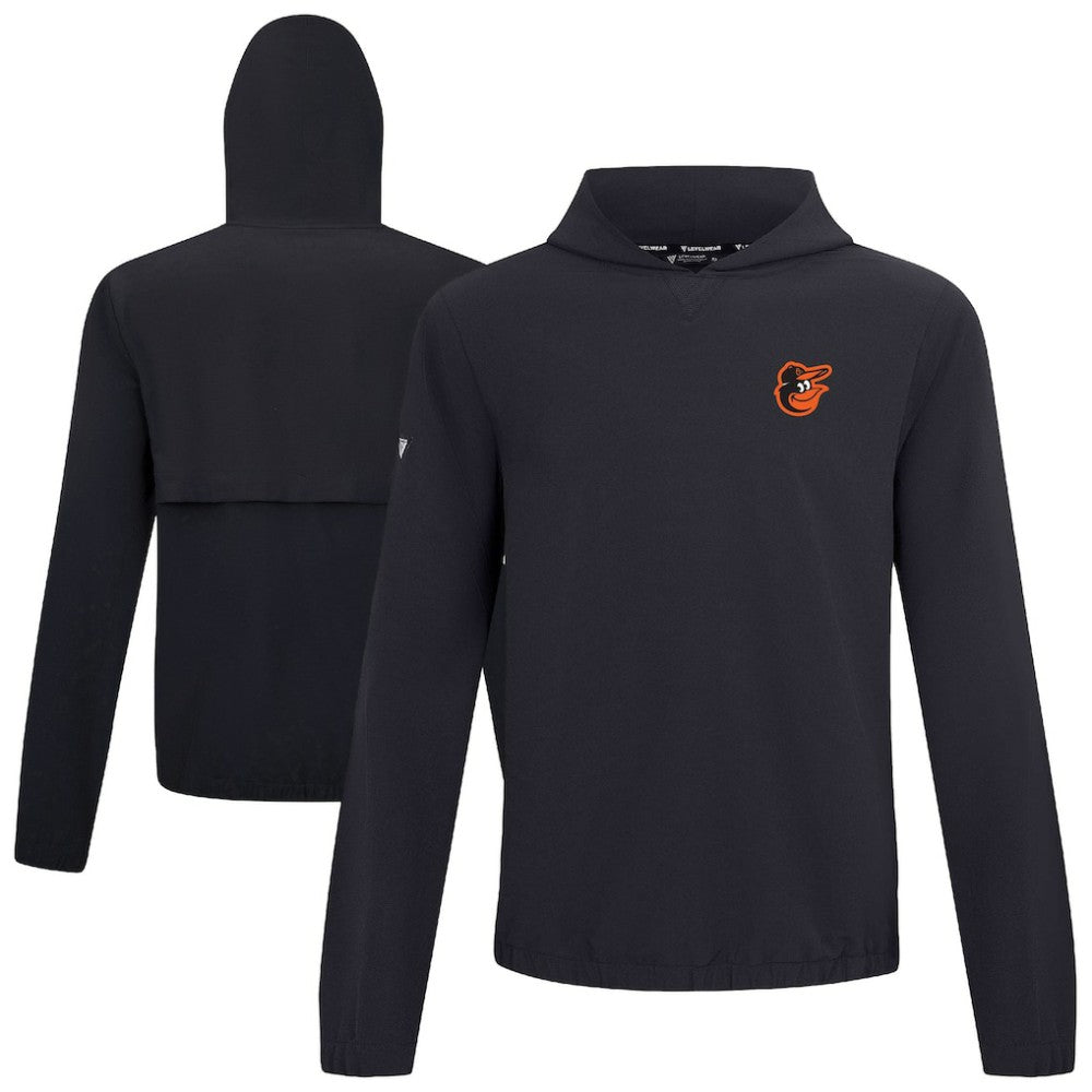 Baltimore Orioles Levelwear Action Insignia 2.0 Pullover Hoodie - Black