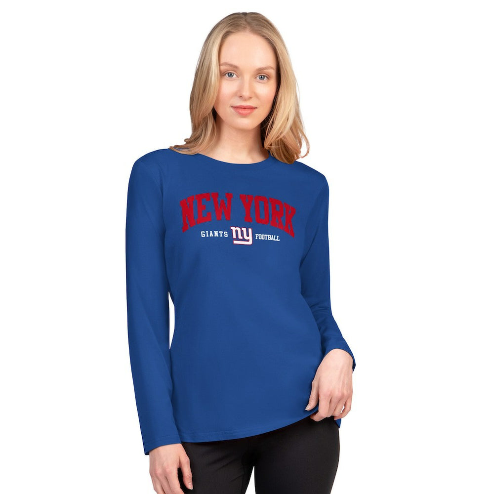 NFL New York Giants G-III 4Her by Carl Banks Women's Best Play Long Sleeve T-Shirt