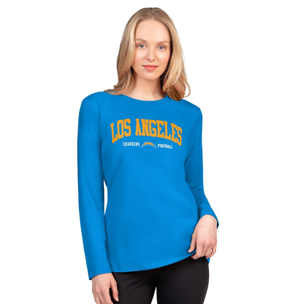 NFL Los Angeles Chargers G-III 4Her by Carl Banks Women's Best Play Long Sleeve T-Shirt