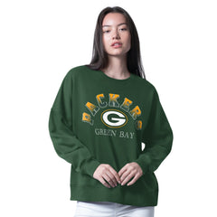 NFL Green Bay Packers G-III 4Her by Carl Banks Women's Oversized Feud Sweatshirt