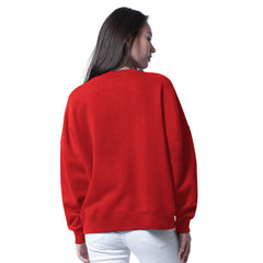 NFL Kansas City Chiefs G-III 4Her by Carl Banks Women's Oversized Feud Sweatshirt