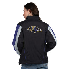 NFL Baltimore Ravens Starter Women's Thursday Night Gridiron Half-Zip Jacket