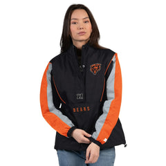 NFL Chicago Bears Starter Women's Thursday Night Gridiron Half-Zip Jacket