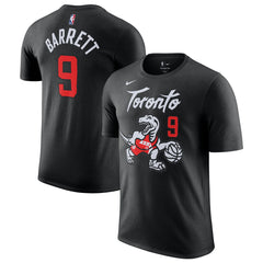RJ Barrett Toronto Raptors Unisex 2025/26 City Edition Name & Number T-Shirt - Black | Nike outlet