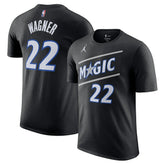 Franz Wagner Orlando Magic Jordan Brand Unisex Name & Number T-Shirt - Statement Edition - Black on sale