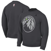 Minnesota Timberwolves Jordan Brand Statement Edition Sweatshirt - Anthracite cheap