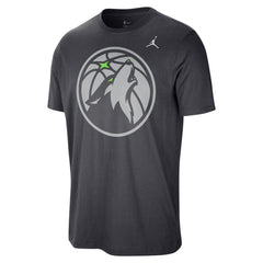 Minnesota Timberwolves Jordan Brand Statement Edition Essential T-Shirt - Anthracite outlet