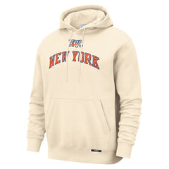 New York Knicks 2025/26 City Edition Essential Remix Club Hoodie - Natural | Nike outlet