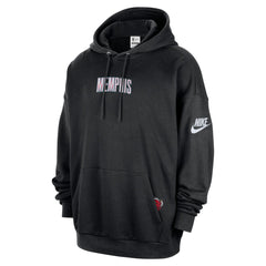 Memphis Grizzlies Classic Edition Hardwood Classics Premium Club Heavyweight Fleece Hoodie - Black | Nike cheap
