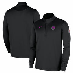 Minnesota Timberwolves 2025/26 City Edition Remix Authentic Coaches Dri-FIT Half-Zip Pullover - Black | Nike shop
