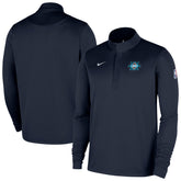 Oklahoma City Thunder 2025/26 City Edition Remix Authentic Coaches Dri-FIT Half-Zip Top - Navy | Nike shop