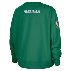 Dallas Mavericks Women's Classic Edition Hardwood Classics Premium Phoenix Fleece Sweatshirt sale - Green | Nike sale