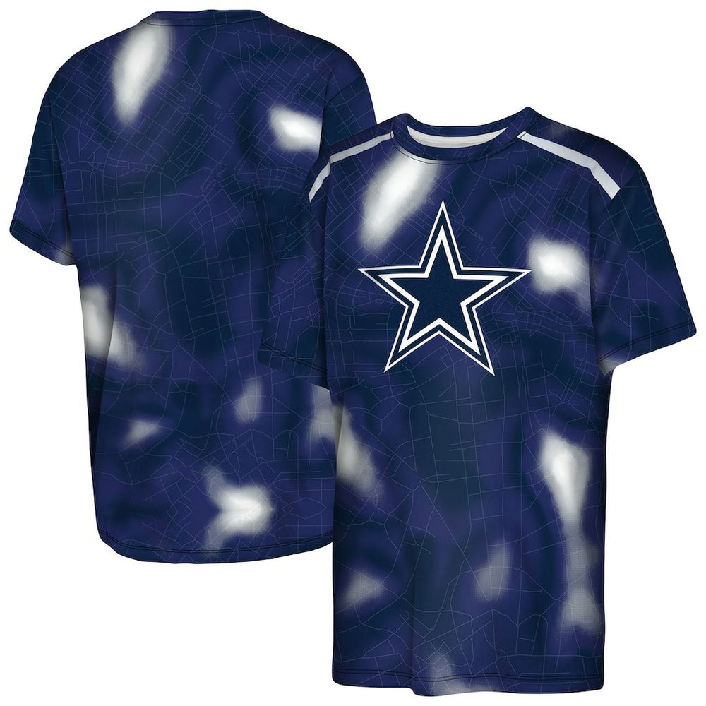 NFL Dallas Cowboys Outerstuff Youth End Zone Dri-Tek T-Shirt