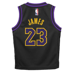LeBron James Los Angeles Lakers Preschool 2025/26 City Edition Swingman Jersey - Black | Nike shop