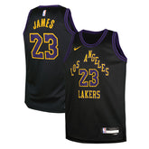 LeBron James Los Angeles Lakers Youth 2025/26 City Edition Swingman Jersey - Black | Nike on sale