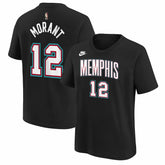 Ja Morant Memphis Grizzlies Youth Name & Number T-Shirt - Classic Edition - Black | Nike sale