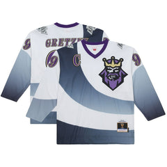 Wayne Gretzky Los Angeles Kings Mitchell & Ness Big & Tall 1995-96 Blue Line 2.0 Jersey