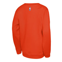 Oklahoma City Thunder Jordan Brand Youth Courtside Statement Edition Sweatshirt - Orange for sale