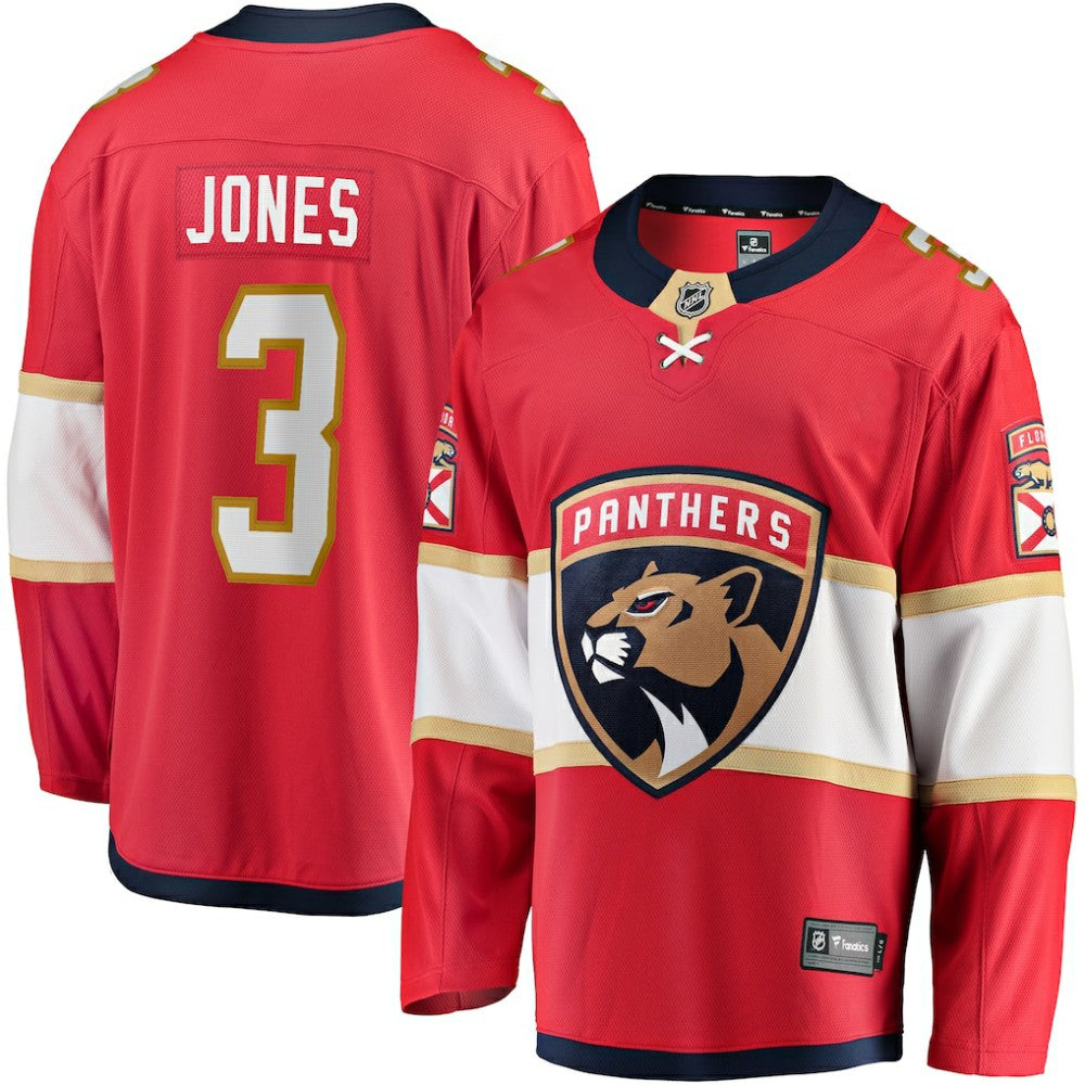 Seth Jones Florida Panthers Fanatics Home Breakaway Jersey