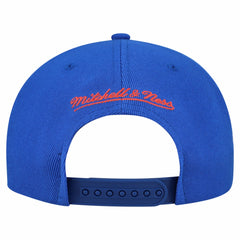 New York Islanders Mitchell & Ness Retro Script Colorblock Snapback Hat
