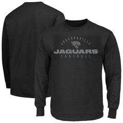 NFL Jacksonville Jaguars Big & Tall Coverage Scheme Long Sleeve T-Shirt