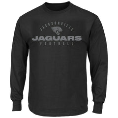 NFL Jacksonville Jaguars Big & Tall Coverage Scheme Long Sleeve T-Shirt