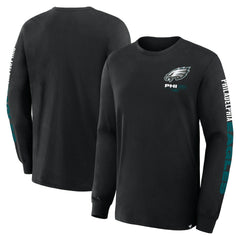 NFL Philadelphia Eagles Big & Tall Clock Management Legacy Long Sleeve T-Shirt