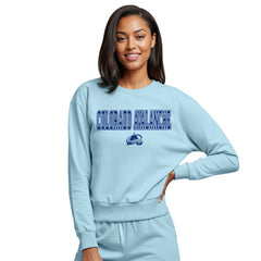 Colorado Avalanche Concepts Sport Women's Tonal Pullover Sweatshirt