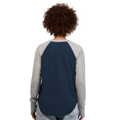 NFL Dallas Cowboys G-III 4Her by Carl Banks Women's Waffle Knit Raglan Long-Sleeve T-Shirt