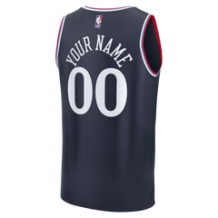 LA Clippers Fast Break Custom Jersey - Icon Edition - Navy | Fanatics cheap
