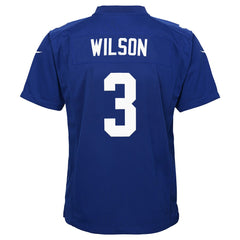 NFL New York Giants Russell Wilson Youth Game Jersey