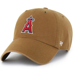 Los Angeles Angels Carhartt x Clean Up Adjustable Hat - Brown | 47 brand