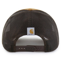 Detroit Tigers Carhartt x Trucker Adjustable Hat - Brown | 47 brand