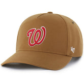 Washington Nationals Carhartt x Hitch Adjustable Hat - Brown | 47 brand