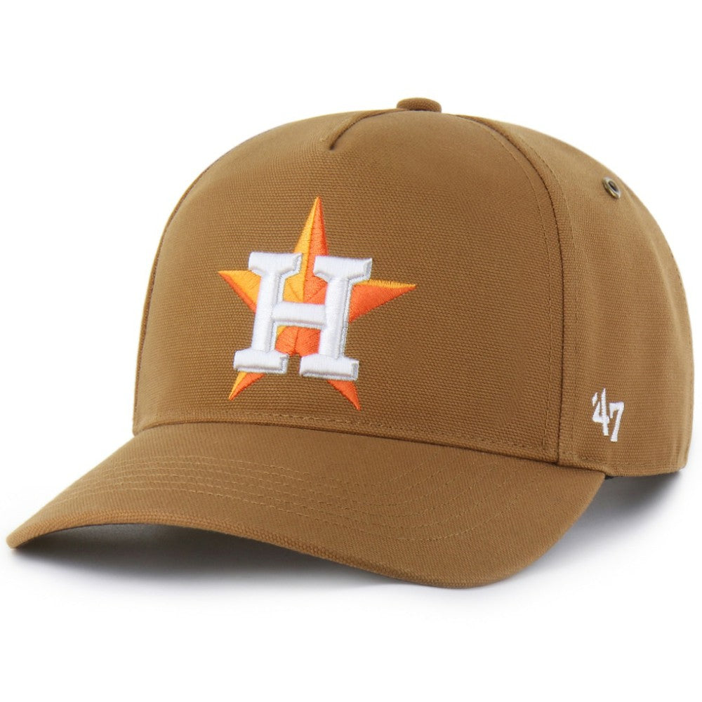 Houston Astros Carhartt x Hitch Adjustable Hat - Brown | 47 brand