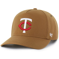 Minnesota Twins Carhartt x Hitch Adjustable Hat - Brown | 47 brand