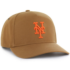 New York Mets Carhartt x Hitch Adjustable Hat - Brown | 47 brand