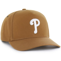 Philadelphia Phillies Carhartt x Hitch Adjustable Hat - Brown | 47 brand