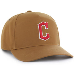 Cleveland Guardians Carhartt x Hitch Adjustable Hat - Brown | 47 brand