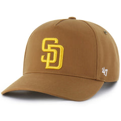 San Diego Padres Carhartt x Hitch Adjustable Hat - Brown | 47 brand