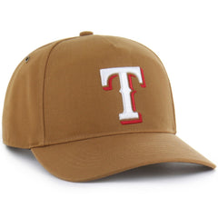 Texas Rangers Carhartt x Hitch Adjustable Hat - Brown | 47 brand