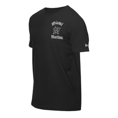 Miami Marlins Sugar Skulls T-Shirt - Black | New Era