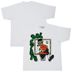 Boston Celtics Stadium Essentials NBA x Staycool Mascot Oversized T-Shirt - White shop