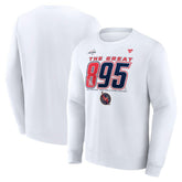 Alexander Ovechkin Washington Capitals Fanatics NHL All-Time Leading Goal Scorer The Great 895 Fleece Pullover Sweatshirt