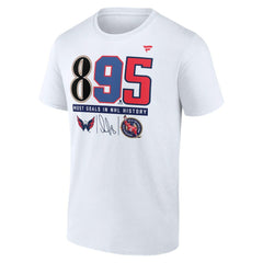 Alexander Ovechkin Washington Capitals Fanatics NHL All-Time Leading Goal Scorer The History of 895 T-Shirt