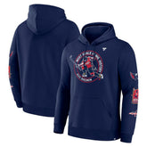 Alexander Ovechkin Washington Capitals Fanatics NHL All-Time Leading Goal Scorer Badges Pullover Hoodie