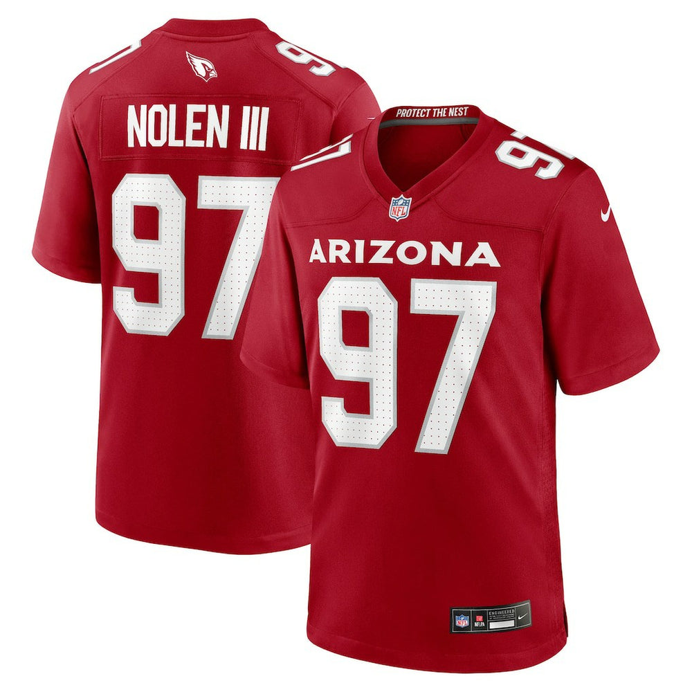 NFL Arizona Cardinals Walter Nolen 2025 NFL Draft First Round Pick Game Jersey
