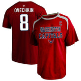 Alexander Ovechkin Washington Capitals Fanatics Women's Plus Size Name & Number Scoop Neck T-Shirt